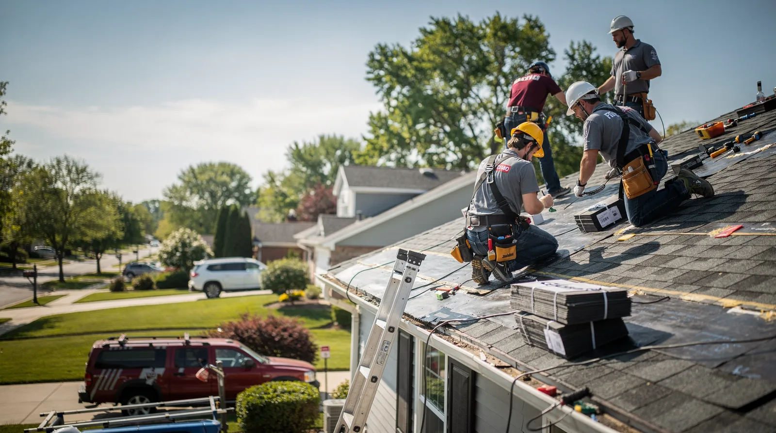 Roof Repair in Dickinson, ND around you